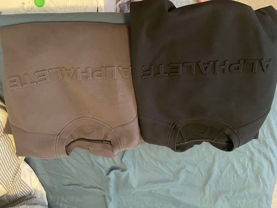 Alphalete Men’s Pullover small grey and black 🥕 - photo 5