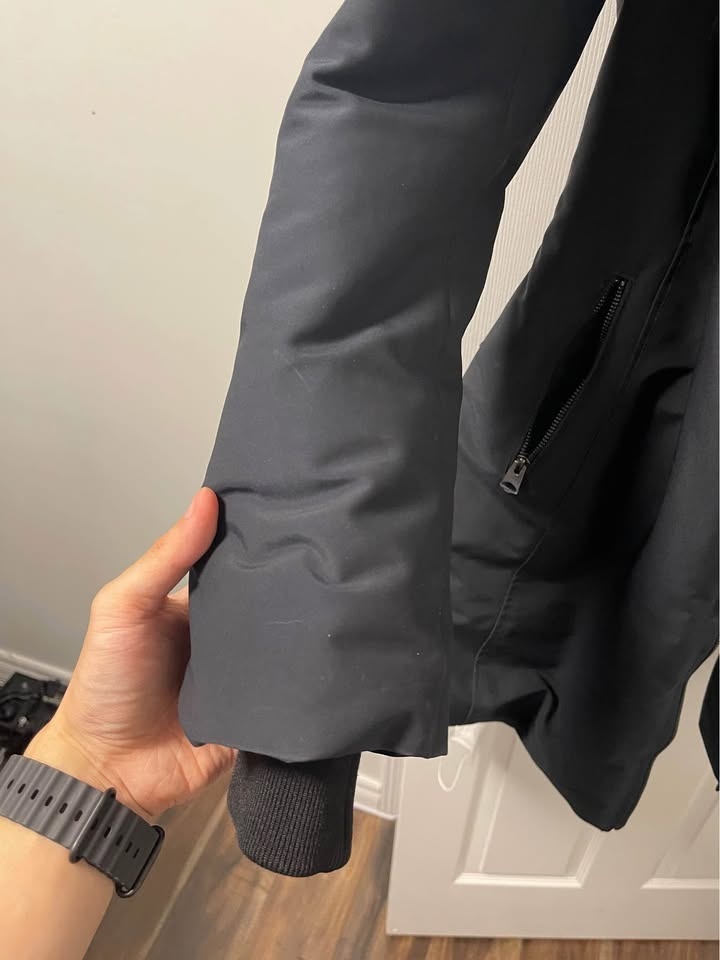 Womans full black Mackage trisha -bx down parka jacket (small) 🥕 - photo 2