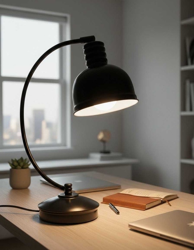Desk Lamp Bauhaus style, mid-century, industrial,modern style - photo 4