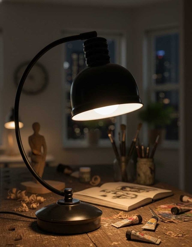 Desk Lamp Bauhaus style, mid-century, industrial,modern style - photo 5