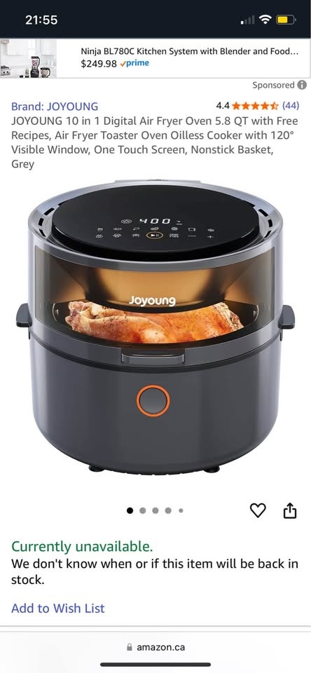 JOYOUNG Air Fryer Oven - photo 3