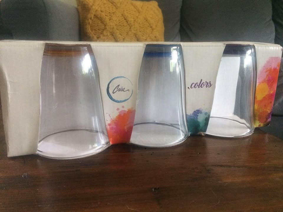 Stackable Libbey glass cups - photo 2