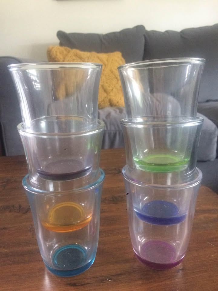 Stackable Libbey glass cups - photo 3
