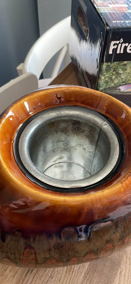 Green Earth Ceramic Fire Pot - photo 2