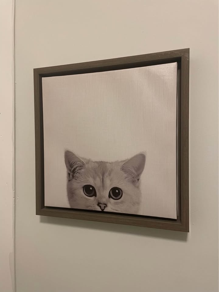 Cat canvas decor - photo 2