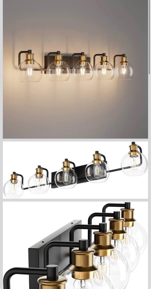 Vintage Vanity Light Fixture,5-Light - photo 2