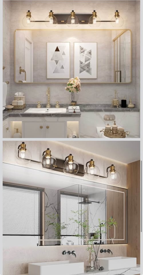 Vintage Vanity Light Fixture,5-Light - photo 3