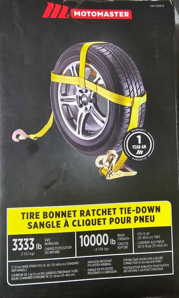 Tire Bonnet Ratchet Tie-Down - photo 3