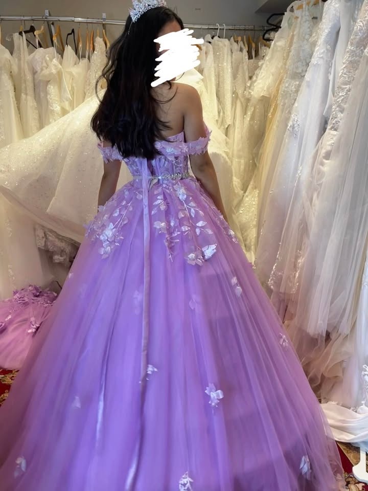 Purple/Pink Gown for Quince or 18th debut - photo 3