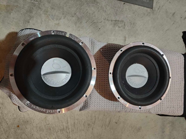 Clif Designs CD100W 10 inch subwoofer (2)