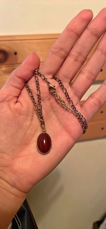 Hand Crafted Carnelian Necklace