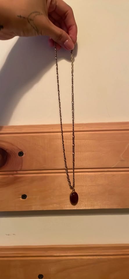 Hand Crafted Carnelian Necklace - photo 3