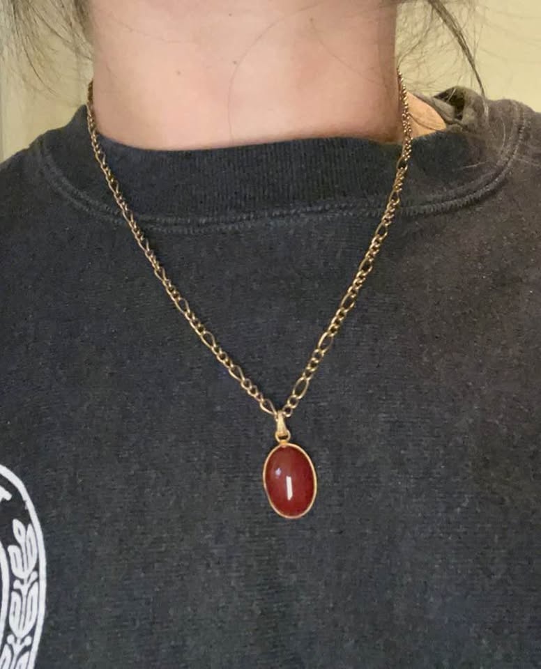 Hand Crafted Carnelian Necklace - photo 4