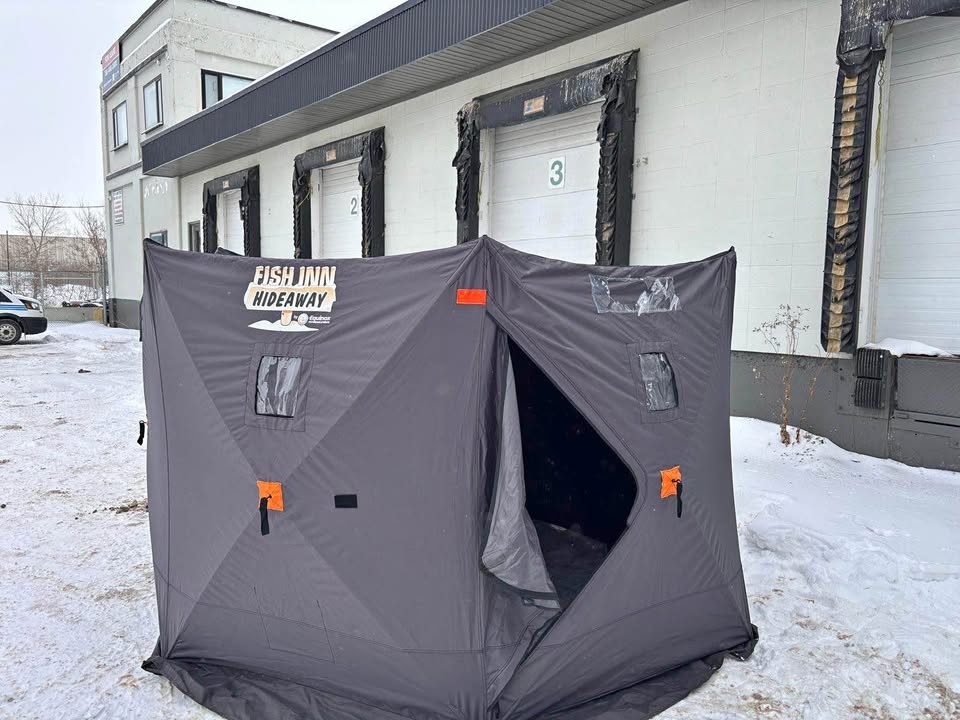 Fish Inn Hideaway Ice Fishing Tent – Pop-Up Shelter (Used)