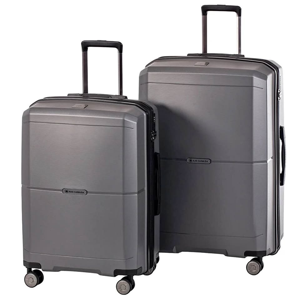 Air Canada 2-Piece Hard Shell Luggage Set – Used