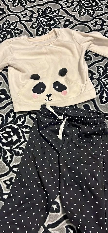 2t winter panda outfit