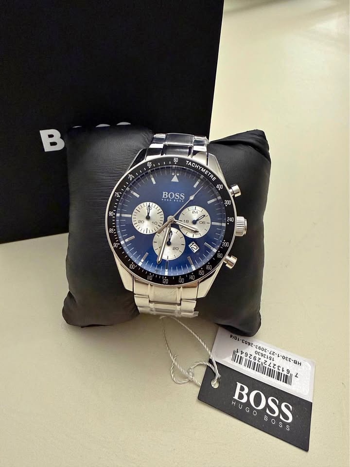 Hugo Boss Men’s Watch 44mm – Blue Dial HB1513630(Brand New)