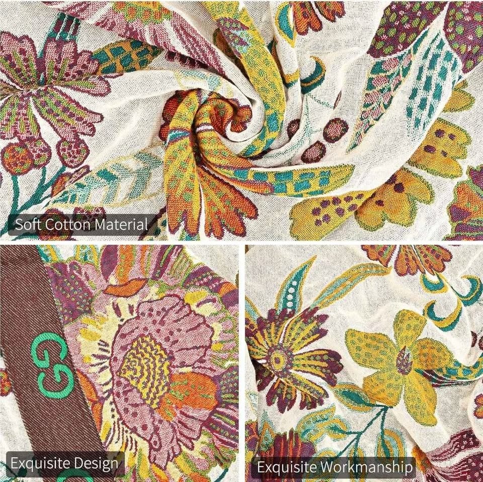 Throw Blanket 100% Cotton Ultrasoft Luxury 60"x80" - photo 5