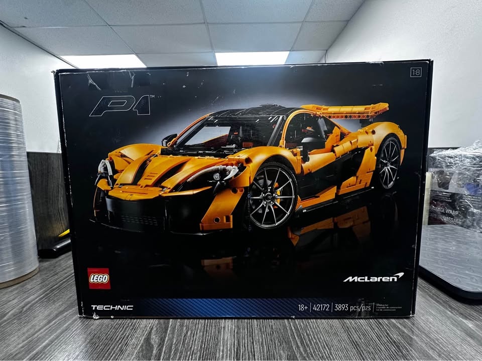 LEGO Technic McLaren P1 (42172) – Boxed – Missing Parts