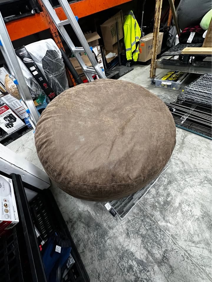 Lounge & Co Jumbo Lounger / Giant Bean Bag Chair – Brown - photo 4