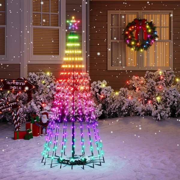 Govee Outdoor Holiday LED Tree Lights – Smart RGB, 80+ Modes - photo 2