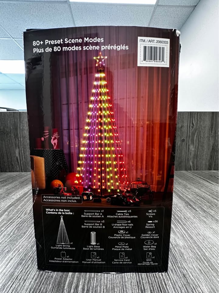 Govee Outdoor Holiday LED Tree Lights – Smart RGB, 80+ Modes - photo 4