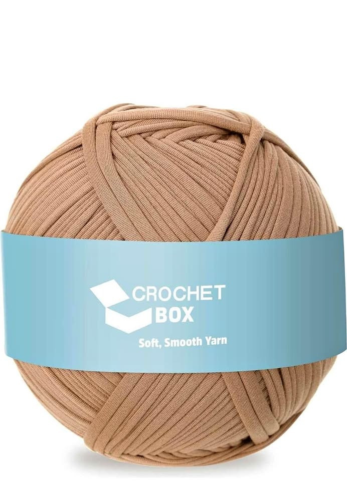 Croheting Knitting 1 Pc Rhick yarn ( Brand new) Light Brown Colo