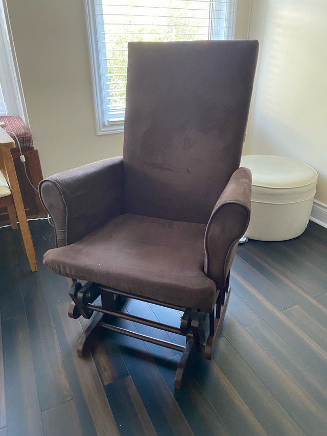 glider chair $60 with free ottoman - photo 2