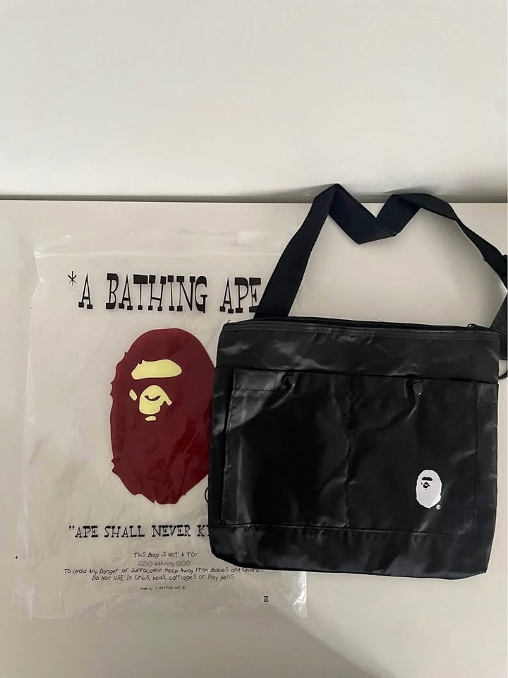 Bape Black - Side/Crossbody bag