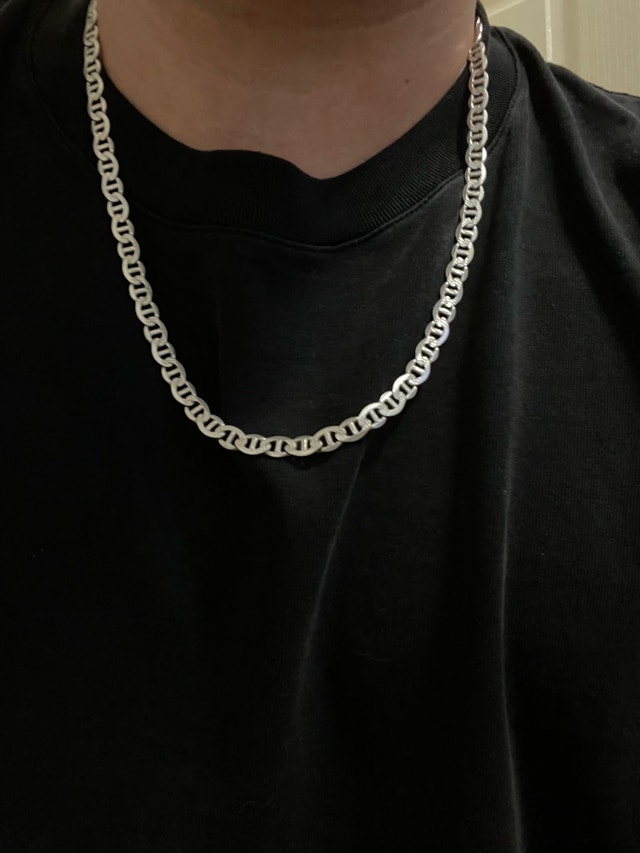 925 sterling silver chain, made in italy