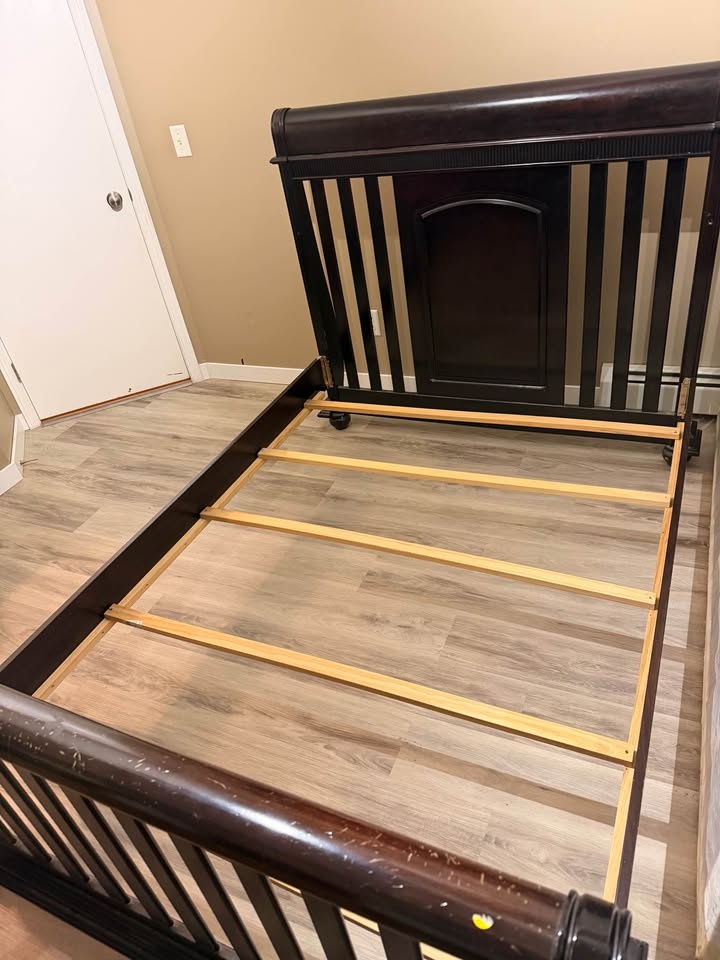 Queen size bed frame
