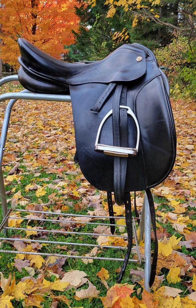 17.5" Symphonie Dressage saddle by Karl Niedersuss - photo 2