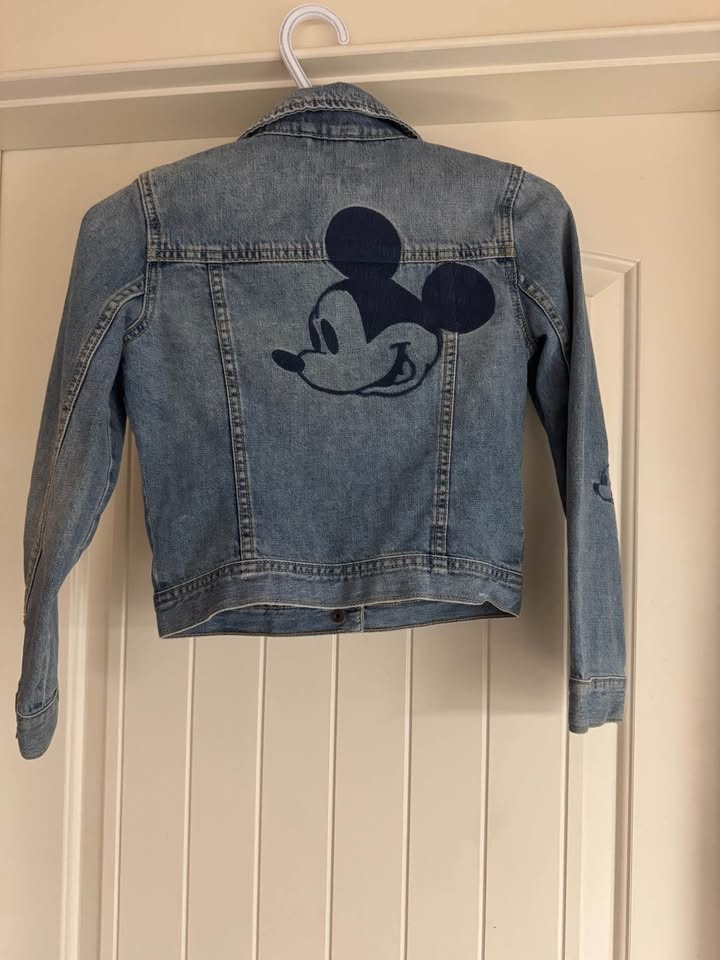Gap Kids girls Disney jean jacket size large - photo 2