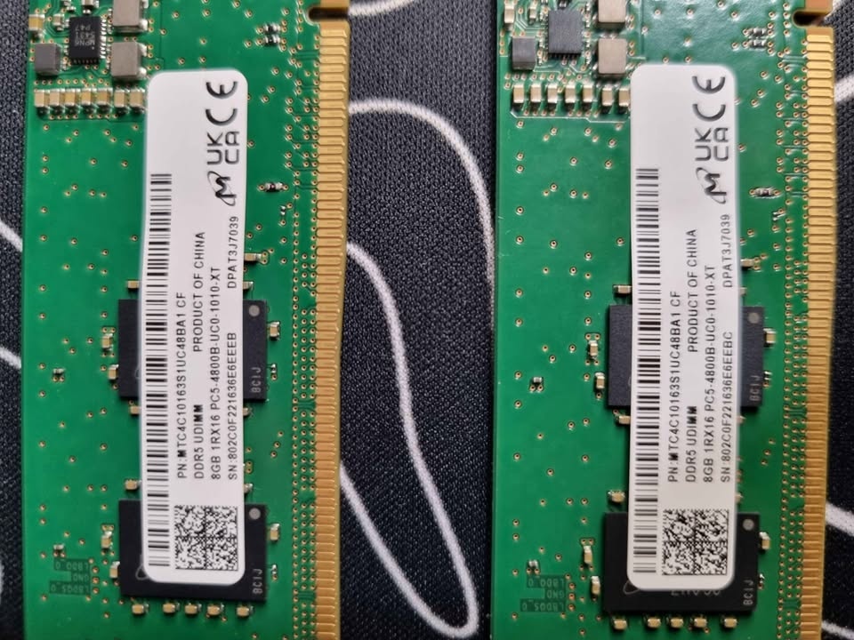 Ddr5 ram 5200mhz 16gb 8*2 - photo 2