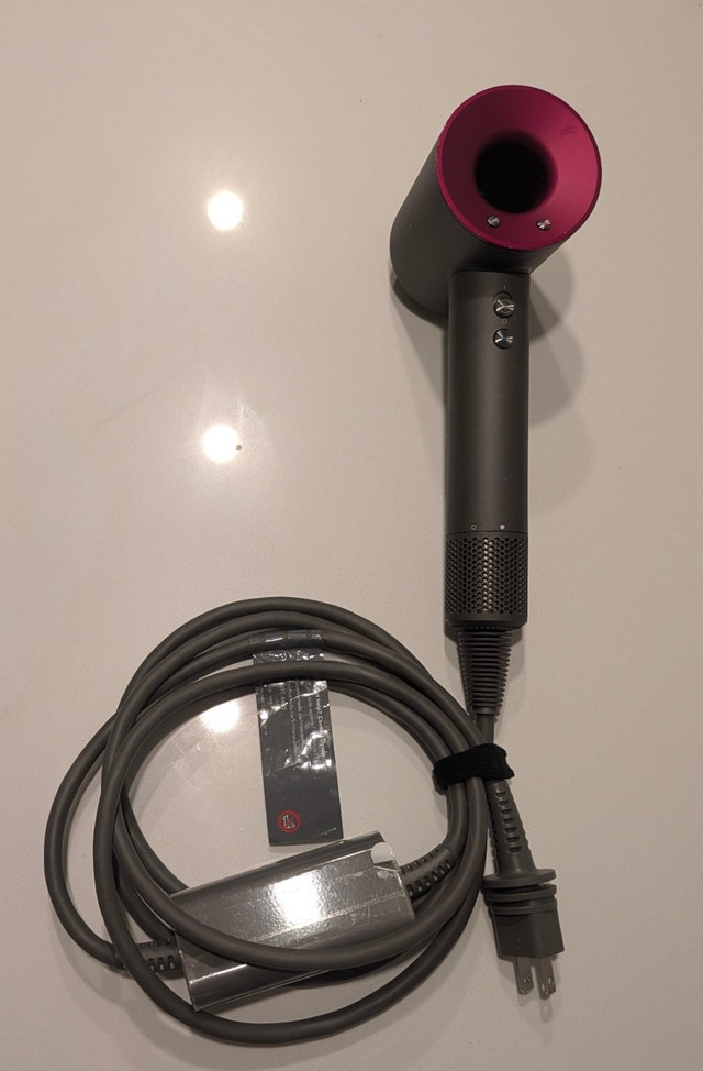 Dyson Supersonic hair dryer (Iron/Fuchsia) - photo 2
