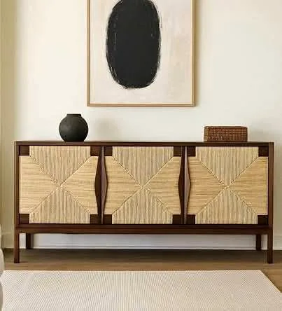 WOOD CABINET/ MEDIA STAND - BRAND NEW IN BOX thumbnail