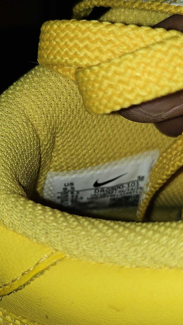 9.5 Off-White x Nike Air Force 1 Mid 'Varsity Maize' - photo 4