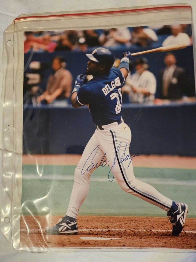 Autographed Carlos Delgado Toronto Blue Jays - photo 2
