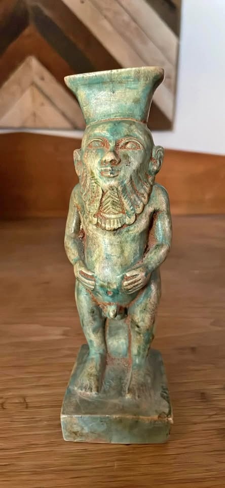 Egyptian God Bes Statue