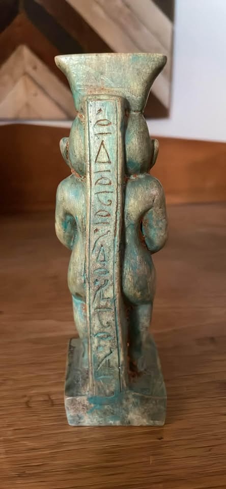 Egyptian God Bes Statue - photo 2