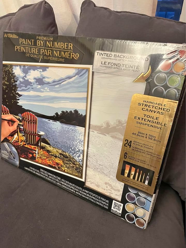 Paint by Number Lake Scenes BNIB
