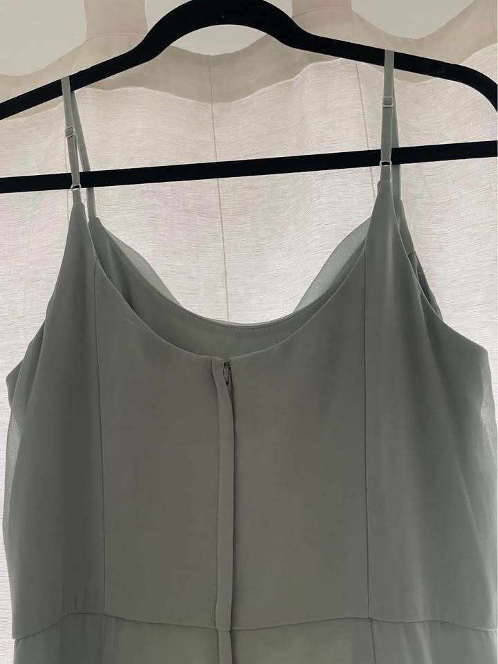 Green cowl neck Bridesmaid dress (size 6) - photo 5