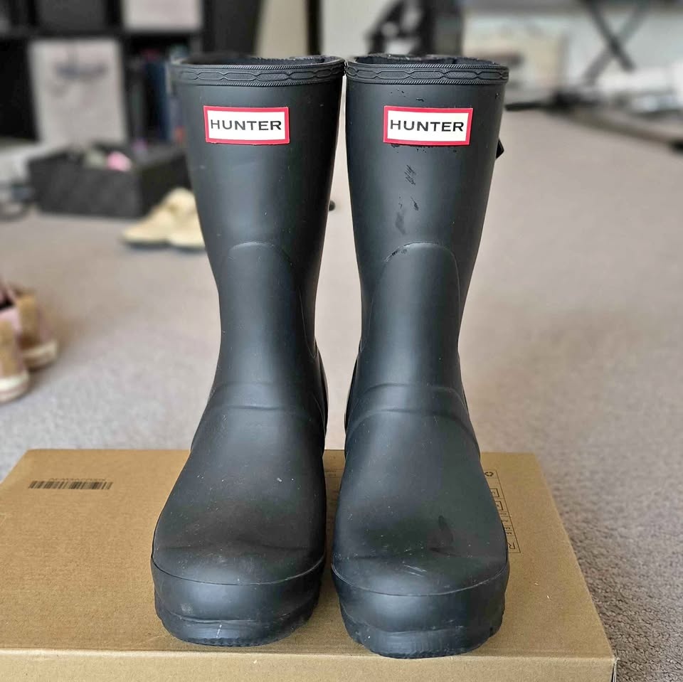 Black Hunter rain boots - Woman 6