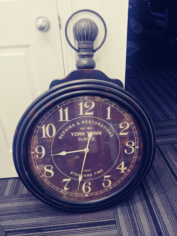 Price Drop: Large Elegant Pottery Barn Wall Clock