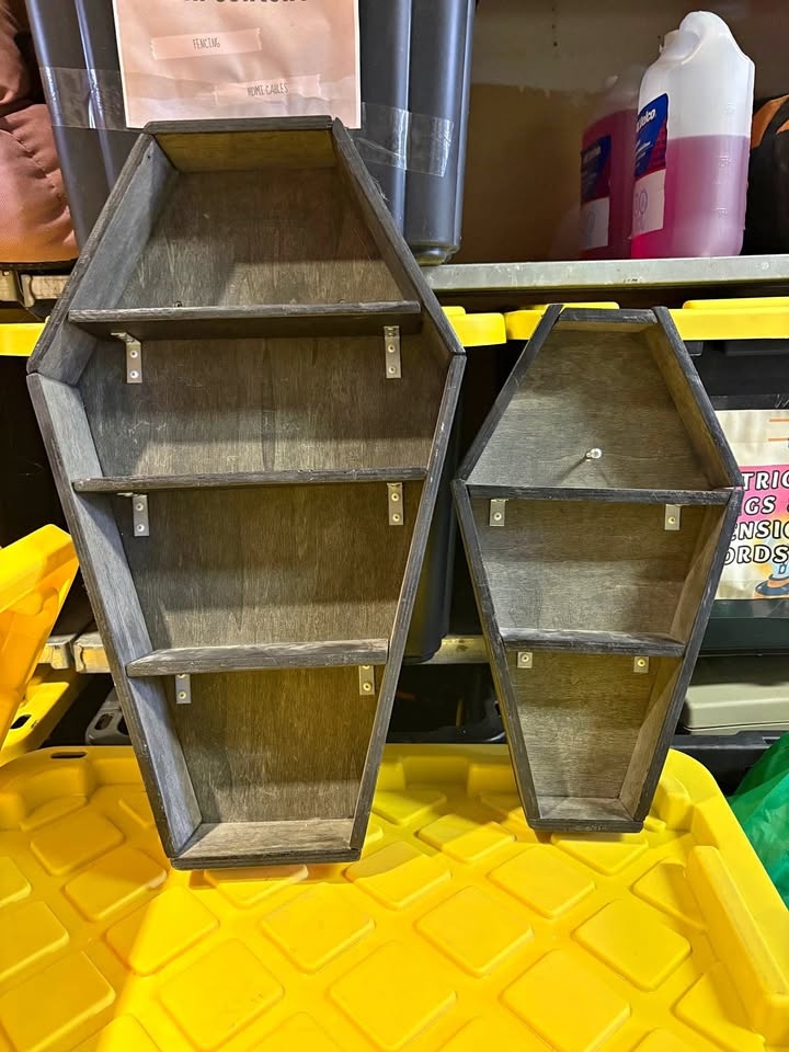 COFFIN SHELVES