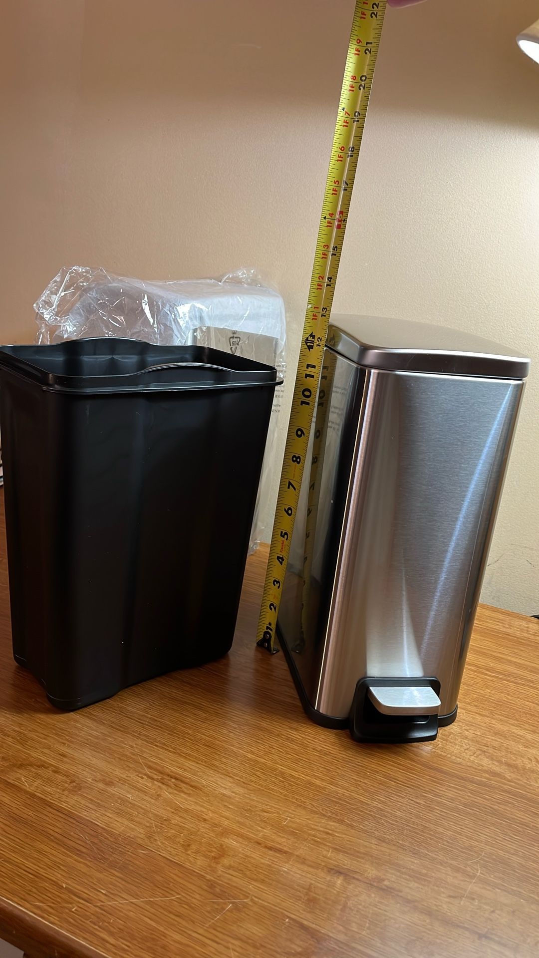 Stainless Steel Trash Cans (2-pack) - photo 2
