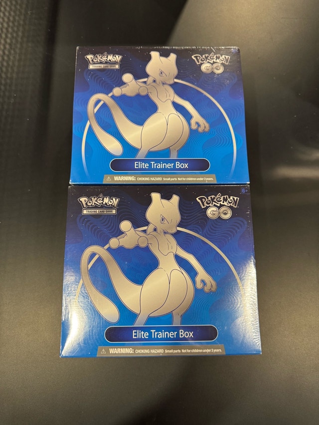 BNIB SEALED Pokemon Go ETBs