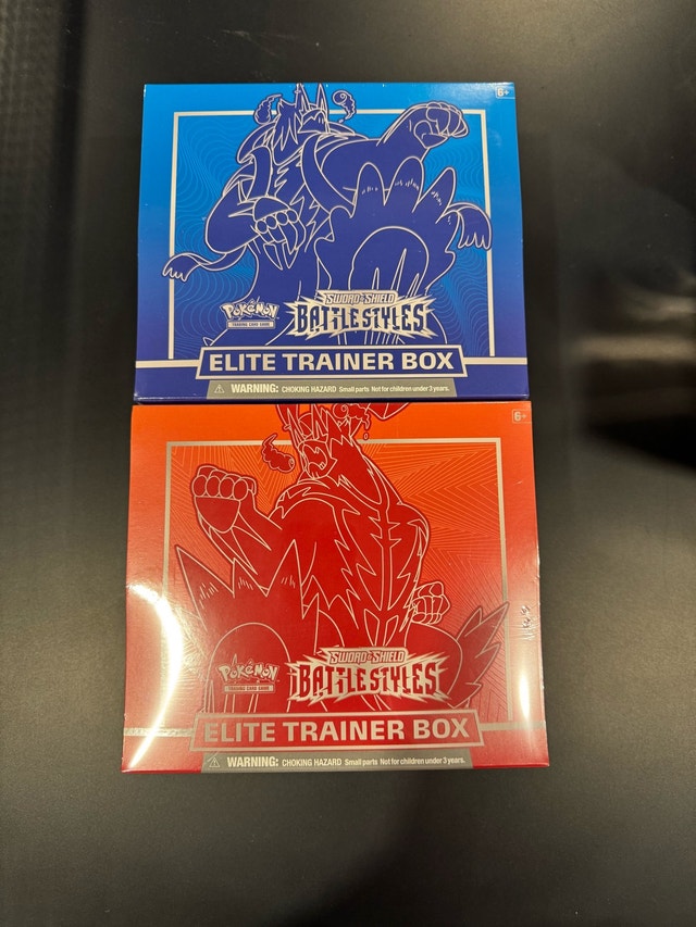 BNIB SEALED Pokemon Battle Styles ETBs