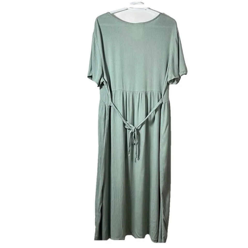 Gloria Vanderbilt Green Midi Dress M image indicator(2)