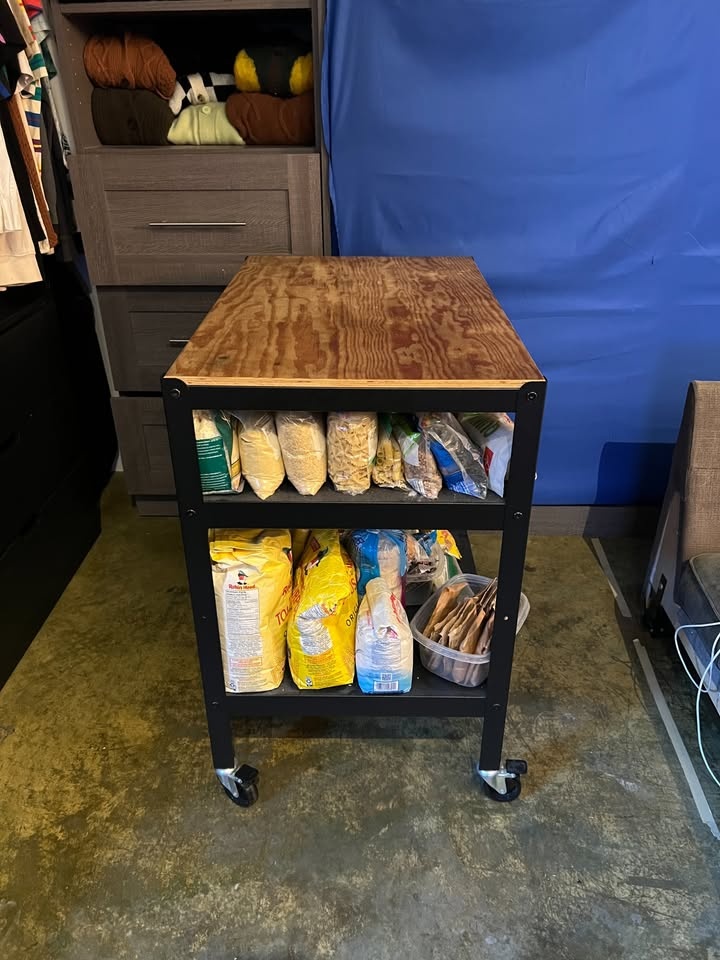 IKEA BROR Heavy Duty Utility Cart / Kitchen Island - photo 2